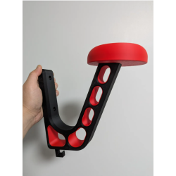 🪖 Suporte de Capacete - Praticidade e Estilo para Sua Moto! 🏍️